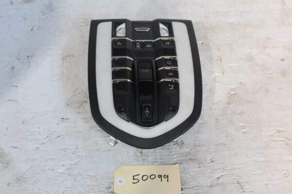 Porsche 95B Macan Overhead Roof Console Map Light 95861395104, 958868404H