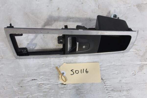 Porsche 95B Centre Console Trim with Park Brake 95B863419, 95B927225A