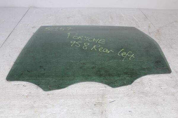 Porsche 958 92A Cayenne Rear Left Door Glass Window 95854261106