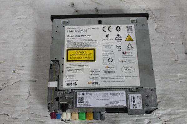 Audi 8V A3 S3 RS3 MIB High Radio Multimedia Control Unit 8V1035041C