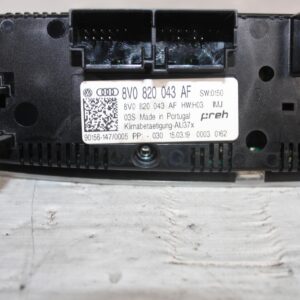 Audi 8V A3 S3 RS3 AC Heater Control Unit Panel 8V0820043AF - Image 2