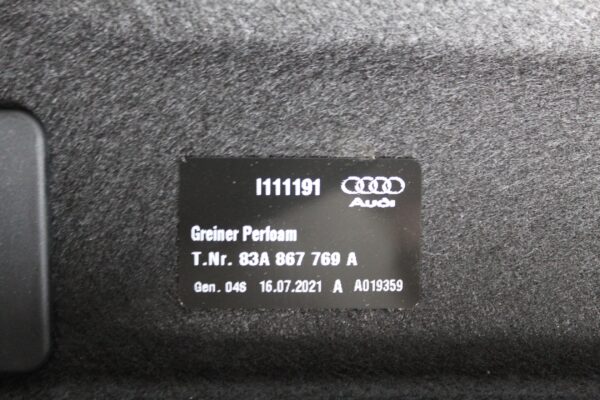 Audi F3 Q3 RSQ3 Rear Parcel Shelf Storage Compartment Cover 83A867769A