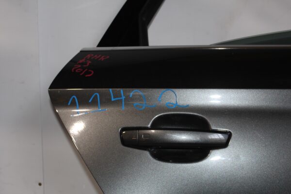 Audi 8V A3 S3 RS3 Rear Right Drivers Door GREY