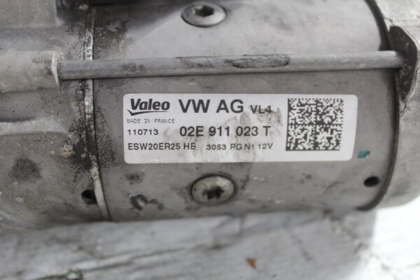 Audi 8P S3 / Volkswagen Mk6 R Engine Starter Motor 02E911023