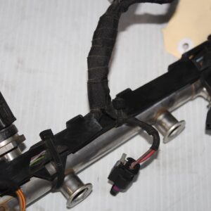 Volkswagen Golf Mk7 GTI R Fuel Rail With injector Harness 06K133317G, 06L971627E - Image 9