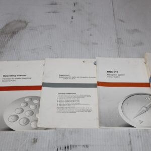 Volkswagen Mk3 Scirocco R Owners Manual Books with Pouch - Image 3