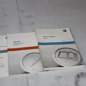Volkswagen Mk3 Scirocco R Owners Manual Books with Pouch - Image 4