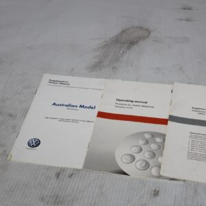 Volkswagen Mk3 Scirocco R Owners Manual Books with Pouch - Image 13