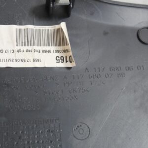 Mercedes Benz W117 CLA Dash End Trim A1176800601 - Image 4