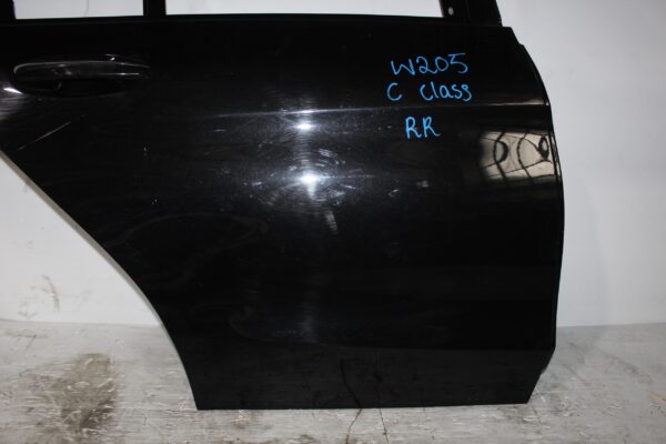 Mercedes Benz W205 C Class Sedan Rear Right Door BLACK