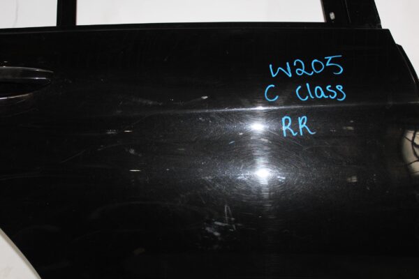 Mercedes Benz W205 C Class Sedan Rear Right Door BLACK