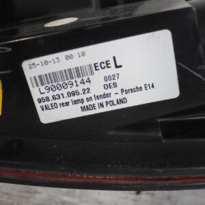 Porsche 92A 958 Cayenne Left Outer Tail Light Lamp 95863109520, 95863109522 - Image 7