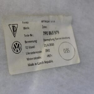 Porsche 958 92A Cayenne Front Right Drivers Door Card Panel Leather 95855520200 - Image 3