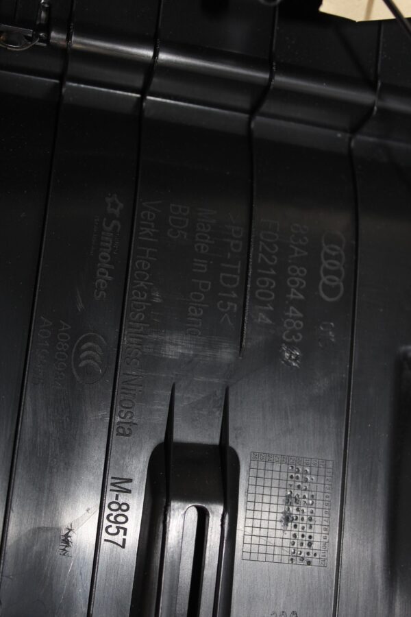 Audi F3 Q3 RSQ3 Wagon Beaver Boot Trim Panel 83A864483B