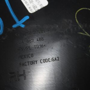 Audi FY Q5 Rear Right Hand Driver Door Card Trim 80A867488, 80A867304B - Image 2