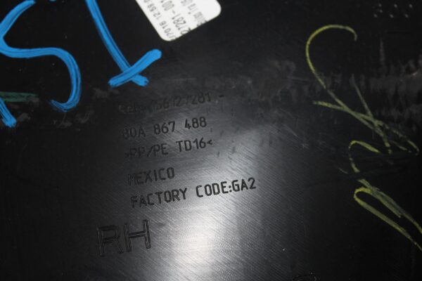 Audi FY Q5 Rear Right Hand Driver Door Card Trim 80A867488, 80A867304B