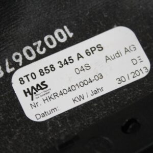 Audi 8T A5 Steering Wheel Column Neck Cover Trim 8T0858345A, 8K0953515A - Image 5