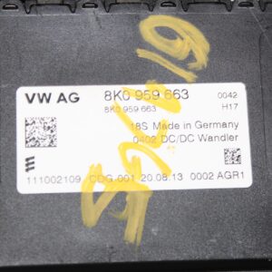Audi 8T A5 S5 Voltage Stabiliser Control Module 8K0959663 - Image 2