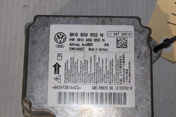 Audi A5 S5 RS5 A4 S4 RS4 SRS Airbag Air Bag Control Unit Module 8K0959655N