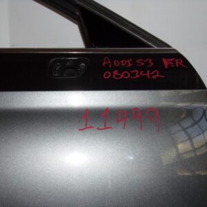 Audi 8V A3 S3 RS3 Front Right Driver Door Grey - Image 2