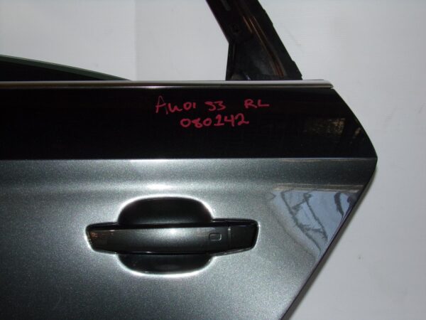 Audi 8V A3 S3 RS3 Rear Left Passenger Door Grey