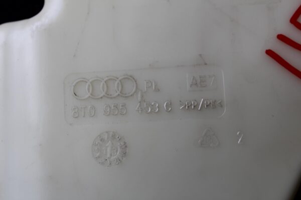 Audi 8T A5 Windscreen Washer Fluid Bottle Reservoir 8T0955453C