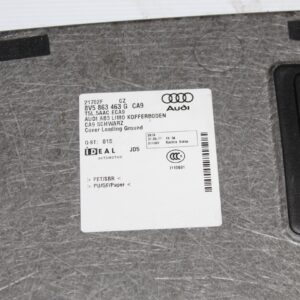 Audi 8V A3 S3 RS3 Sedan Rear Boot Floor Carpet 8V5863463G - Image 2