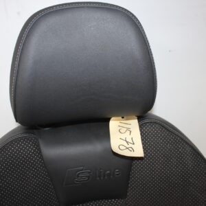 Audi 8V A3 S-Line Front Right Passenger Seat Complete - Image 5