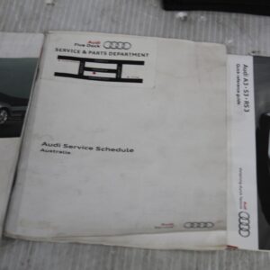 Audi 8P S3 Owners Manual Service Books With Pouch - Image 3