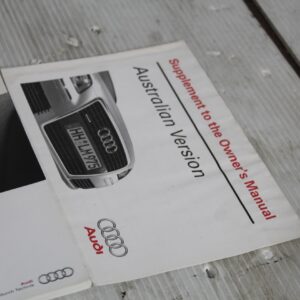 Audi 8P S3 Owners Manual Service Books With Pouch - Image 6