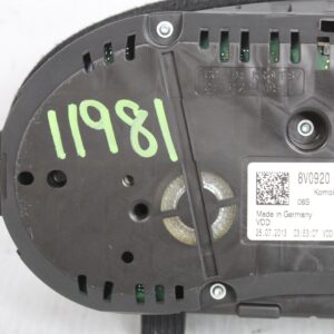 Audi 8V A3 TDI Instrument Cluster Combi 8V0920870H - Image 4