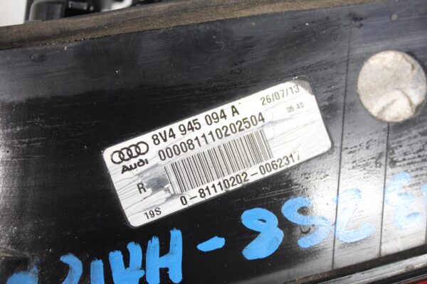 Audi 8V A3 S3 RS3 Hatch Passenger Left Inner Tail Light 8V4945094A