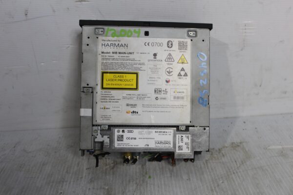 Audi 8V A3 S3 RS3 High Radio Multimedia Control Unit MIB 8V0035045H, 8V0035045HX