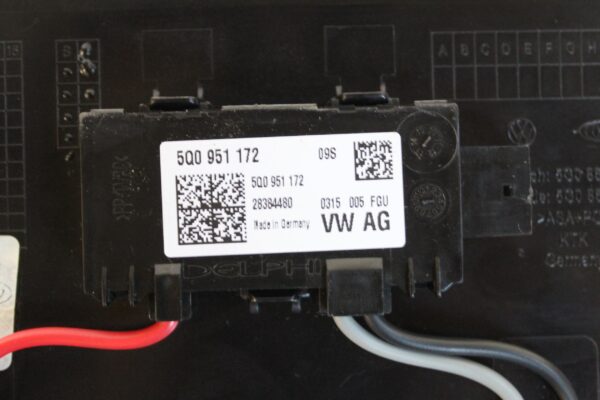 Volkswagen Mk7 Golf Overhead Roof Console Map Light 5G0868837