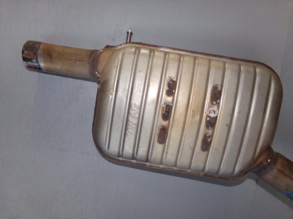 Volkswagen Mk7 R Golf Center And Rear Silencer Exhaust