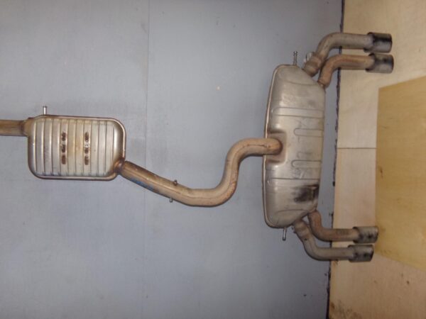 Volkswagen Mk7 R Golf Center And Rear Silencer Exhaust