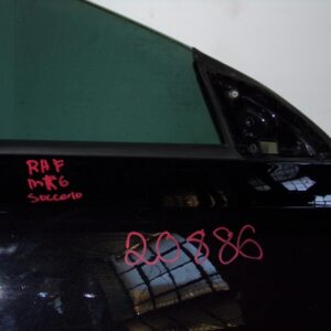 Volkswagen Mk3 Sirocco Right Hand Front Driver Door Black - Image 2