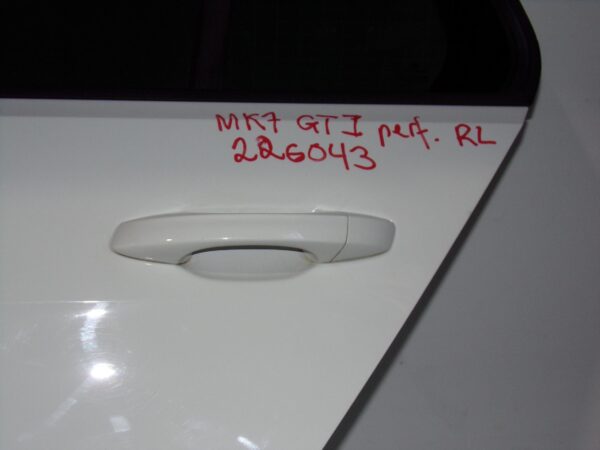 Volkswagen Mk7 Golf Rear Left Hand Passenger Door White