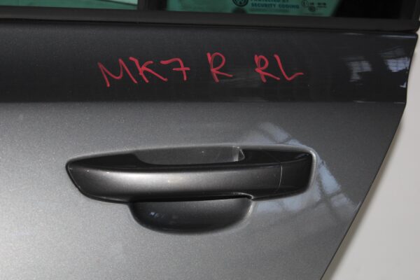 Volkswagen Mk7 Golf Left Hand Rear Passenger Door Grey