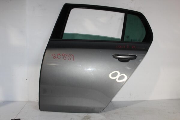 Volkswagen Mk7 Golf Left Hand Rear Passenger Door Grey