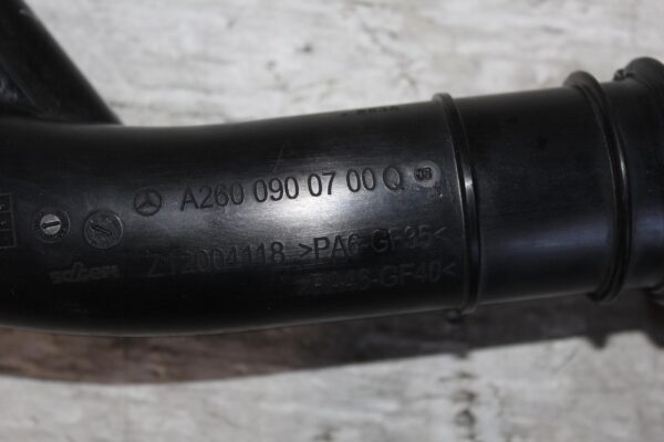 Mercedes Benz W177 W118 A250 CLA250 M260 Intercooler Pipe Hose A2600900700