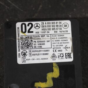 Mercedes Benz C E GL GLE CLA A Distronic Blind Spot Radar Sensor A0009058104 - Image 5