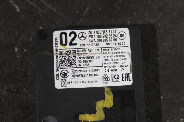 Mercedes Benz C E GL GLE CLA A Distronic Blind Spot Radar Sensor A0009058104