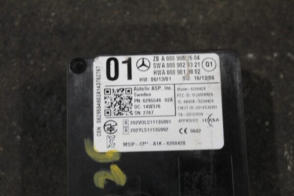 Mercedes Benz C E GL GLE CLA A Distronic Blind Spot Radar Sensor A0009052604