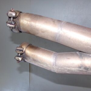 Mercedes Benz W212 E63 Exhaust Rear Muffler Section A2124901261, A2124901161 - Image 6