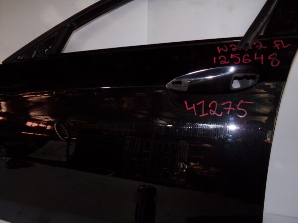 Mercedes Benz W212 E Class Front Left Passenger Door BLACK