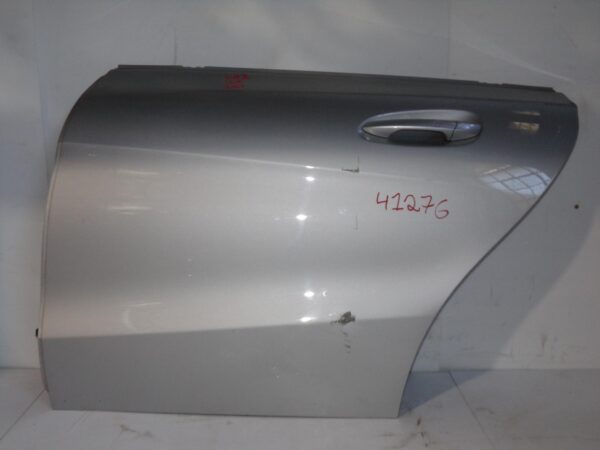 Mercedes Benz W117 CLA Rear Left Door DAMAGED SILVER