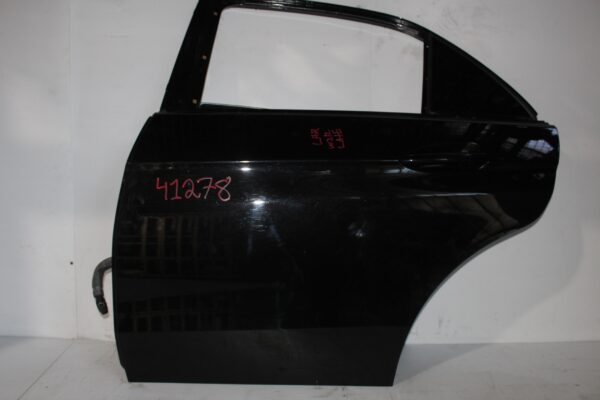 Mercedes Benz W212 E CLass Rear Left Passenger Door BLACK