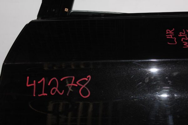 Mercedes Benz W212 E CLass Rear Left Passenger Door BLACK