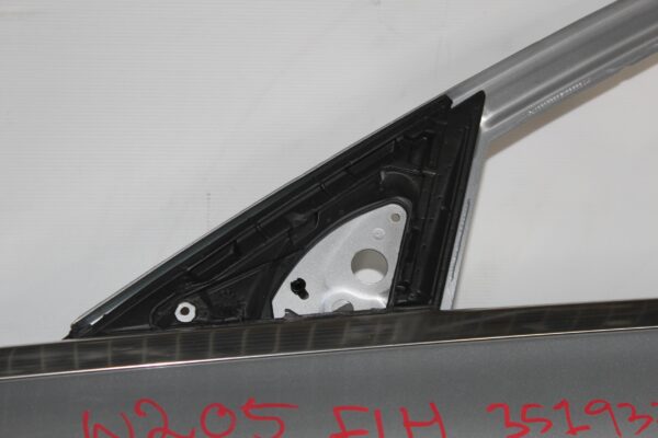 Mercedes Benz W205 C Class Sedan Front Left Passenger Door SILVER